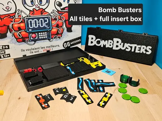 Bomb Busters – Full Tile Set & Storage Box