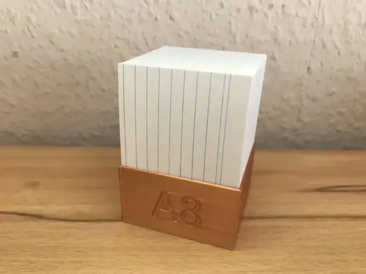 Index Cards Box DIN A8 for 200 Cards