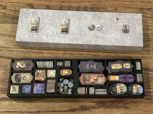 Kemet Blood and Sand Board Game Try Insert