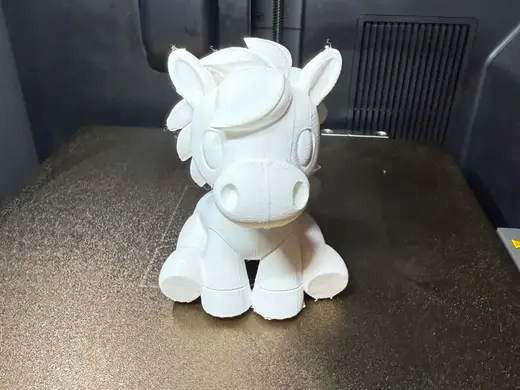 Cute Articulated Pony – Flexible 3D Printed Toy