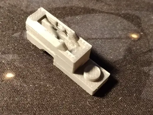 1x2 Launcher, Special Mini Blaster Square 69754