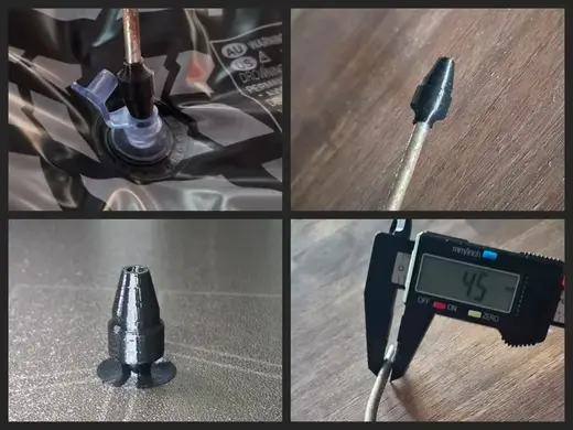Adapter Kompressor_Luftmatratze_Ventil