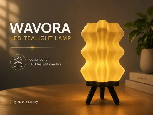 Wavora Led Tealight Lamp