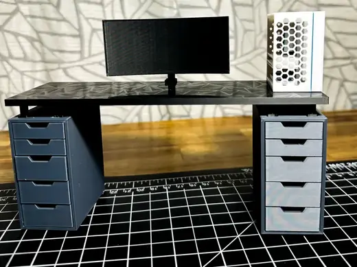 1/10 scale Mini Computer for Dollhouse