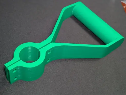 Ergonomic shovel and tool handle - 37mm