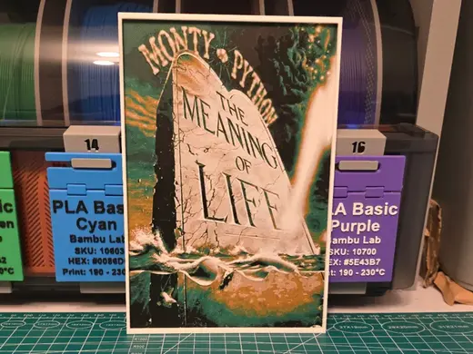 Monty Python's The Meaning of Life - Hueforge Art