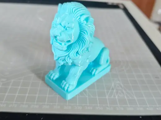 石狮子 一体打印 静态模型 摆件 微缩模型
