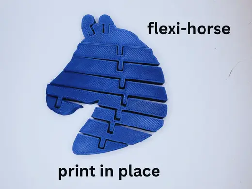 Articulated horse