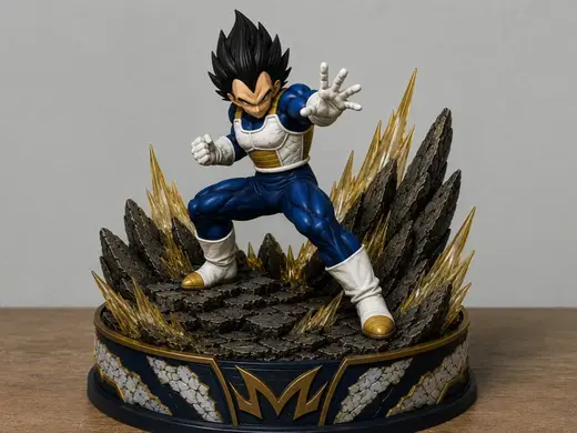 Vegeta Battle Statue | Dragon Ball Z