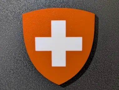 Swiss Shield Crest Magnet