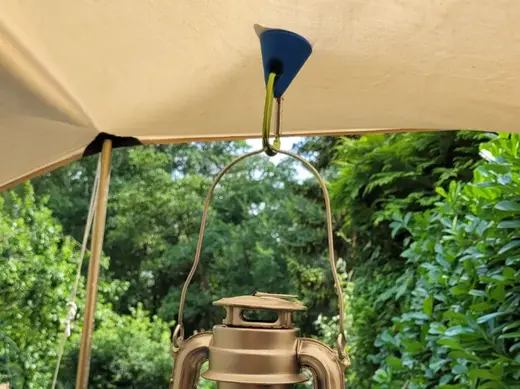 Magnetic Hanger for tent, tarp etc