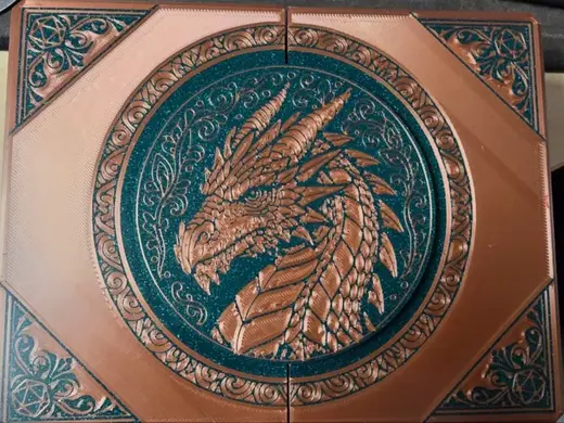 Custom Dragon Locks for Ultimate DnD Players Kit