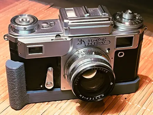 Ergonomic Grip for zeiss contax cameras