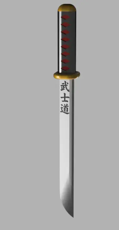 Brieföffner Letter Opener Katana Style mit Scheide