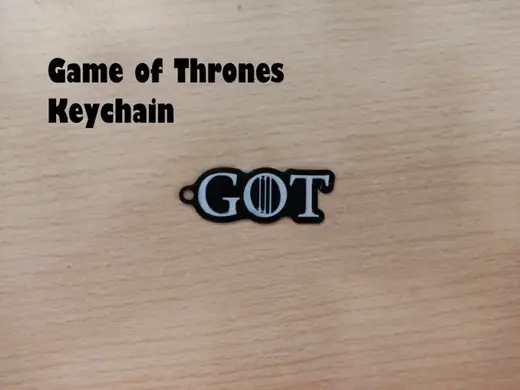 GoT Logo Keychain – Game of Thrones
