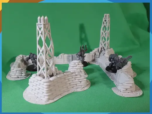 Sandbag Fortifications Set D, Radio Tower