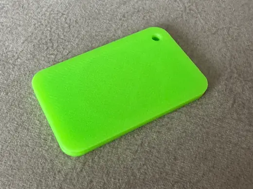 NFC tag for logo. No Glue