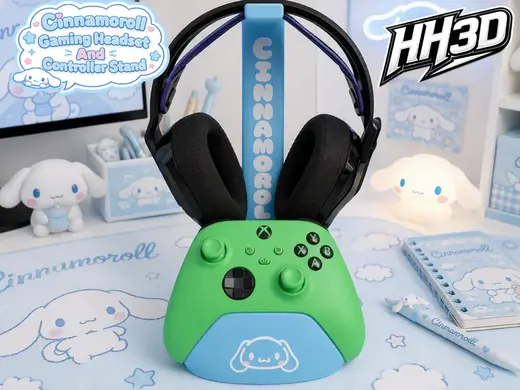Cinnamoroll Gaming Headset And Controller Stand