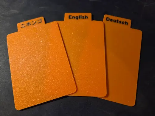 Pokémon TCG language dividers