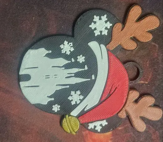 adorno arbol mickey navidad