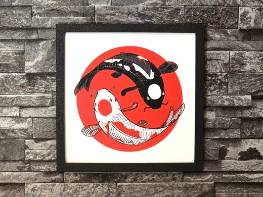 Hueforge Koï Japanese 4 colors