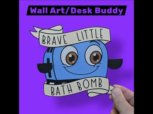 Brave Little Wall Art