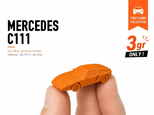Tiny Mercedes C111 - Mini Cars Series
