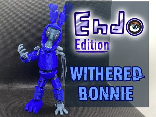 WITHERED BONNIE articulated figure #EndoEdition