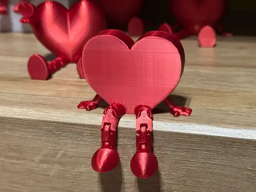 Articulated Heart v2 - Valentine's Day