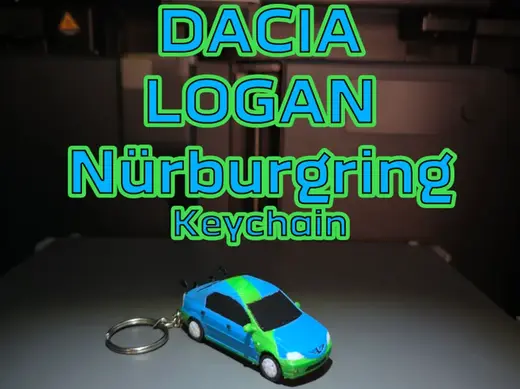 Dacia Logan Nürburgring Keychain (PIP WW)