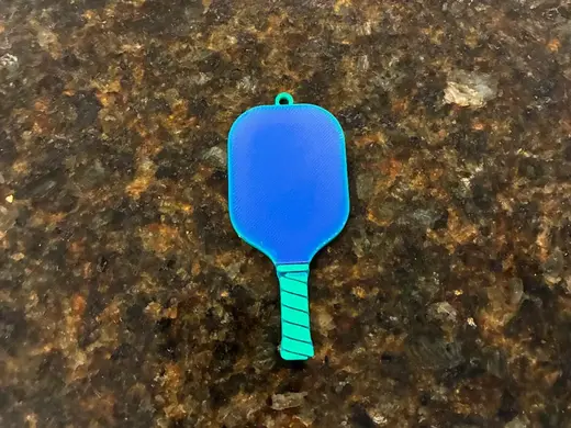 Pickleball Keychain