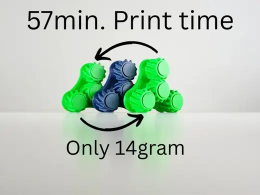 Gear Loop/57min. Print time/Only 14gram