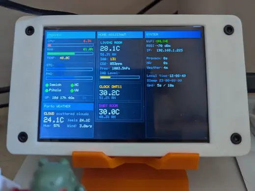 ESP32 CYD 4.0” LCD Display Case