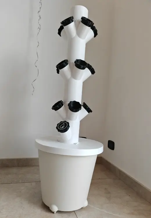 Torre idroponica per piante indoor e outdoor