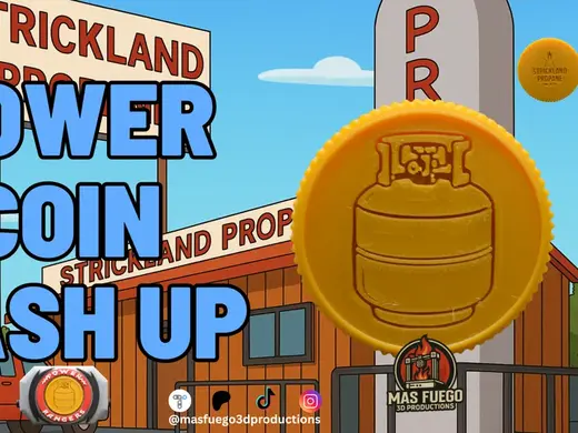 Strickland Propane - Power Coin - Mas Fuego 3D Pro