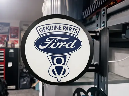 Ford Genuine Parts Pub Sign 2-Sided