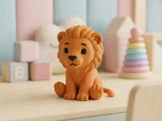 Knitted Mane Lion