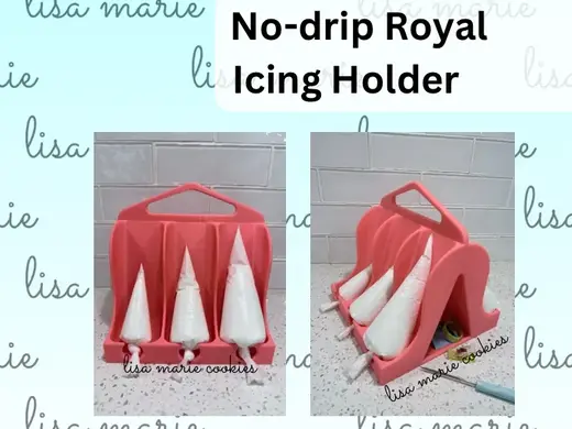 No-Drip Royal Icing Bag Holder