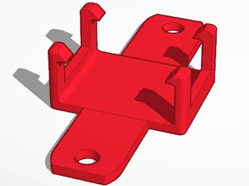 Triumph Tiger 900 custom garage door opener clamp