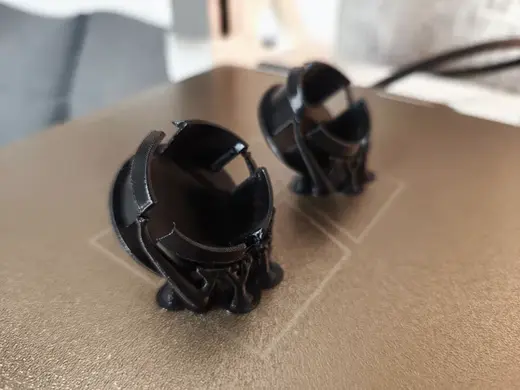 Verbinder für Schlittenkufen (Lenkschlitten, Bob)