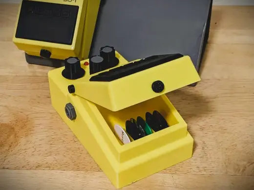 Guitar Pedal Replica Pick Tray and Fidget