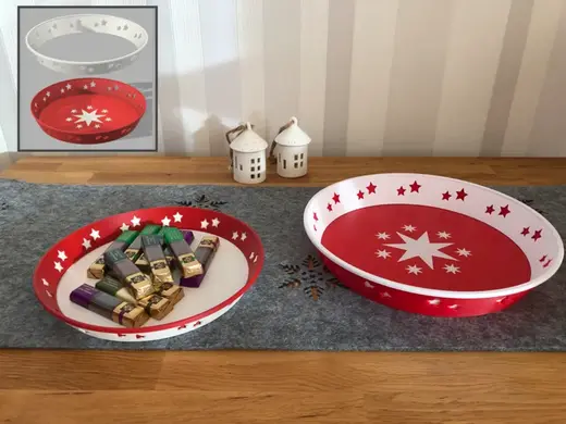 Weihnachtsschale