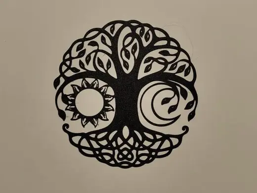 tree of life moon and sun