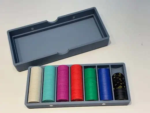 Mini 22mm Poker Chips Holder (Hold'em-opoly chips)