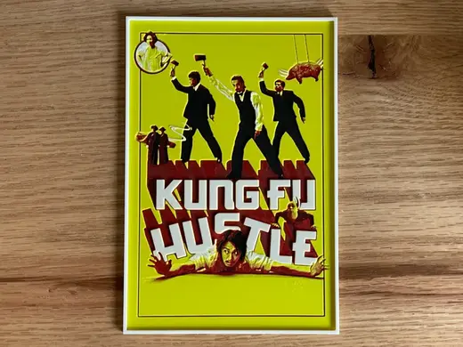 Kung Fu Hustle (2004) Hueforge Movie Poster