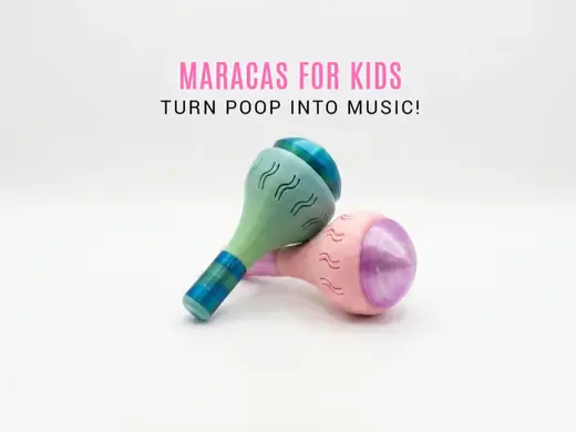 Maracas for kids: Turn Poop into Music!