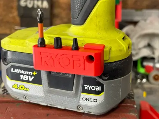 RYOBI 18V 3x magnetic bits holder 10x3 magnets M4
