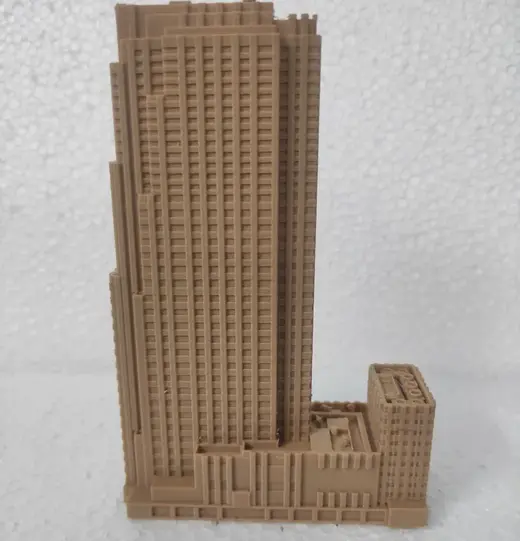 Rockefeller Center NYC Building for 3d printing