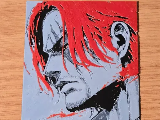 Hueforge - One Piece - Shanks 1