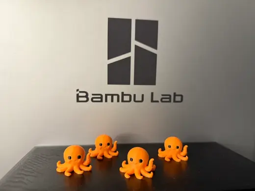 Cute little octopus- Fast Print- No supports